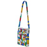 Colorful Bricks, Bricks, Colorful, Colors, Games, Lego, Rainbow Multi Function Travel Bag