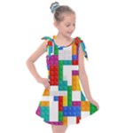 Colorful Bricks, Bricks, Colorful, Colors, Games, Lego, Rainbow Kids  Tie Up Tunic Dress