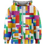 Colorful Bricks, Bricks, Colorful, Colors, Games, Lego, Rainbow Kids  Zipper Hoodie Without Drawstring