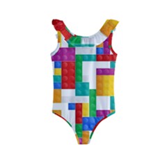 Kids  Frill Swimsuit 