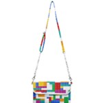 Colorful Bricks, Bricks, Colorful, Colors, Games, Lego, Rainbow Mini Crossbody Handbag