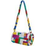 Colorful Bricks, Bricks, Colorful, Colors, Games, Lego, Rainbow Mini Cylinder Bag