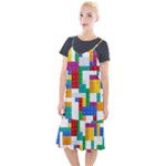 Colorful Bricks, Bricks, Colorful, Colors, Games, Lego, Rainbow Camis Fishtail Dress