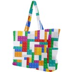 Colorful Bricks, Bricks, Colorful, Colors, Games, Lego, Rainbow Simple Shoulder Bag