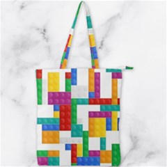 Double Zip Up Tote Bag 