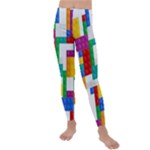 Colorful Bricks, Bricks, Colorful, Colors, Games, Lego, Rainbow Kids  Lightweight Velour Leggings