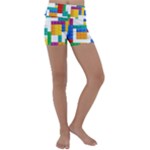 Colorful Bricks, Bricks, Colorful, Colors, Games, Lego, Rainbow Kids  Lightweight Velour Yoga Shorts