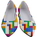 Colorful Bricks, Bricks, Colorful, Colors, Games, Lego, Rainbow Women s Block Heels 