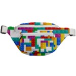 Colorful Bricks, Bricks, Colorful, Colors, Games, Lego, Rainbow Fanny Pack