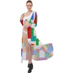 Colorful Bricks, Bricks, Colorful, Colors, Games, Lego, Rainbow Maxi Chiffon Beach Wrap