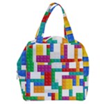 Colorful Bricks, Bricks, Colorful, Colors, Games, Lego, Rainbow Boxy Hand Bag