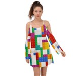 Colorful Bricks, Bricks, Colorful, Colors, Games, Lego, Rainbow Boho Dress