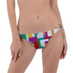 Colorful Bricks, Bricks, Colorful, Colors, Games, Lego, Rainbow Ring Detail Bikini Bottoms