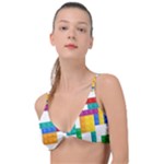 Colorful Bricks, Bricks, Colorful, Colors, Games, Lego, Rainbow Knot Up Bikini Top