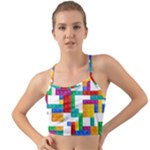 Colorful Bricks, Bricks, Colorful, Colors, Games, Lego, Rainbow Mini Tank Bikini Top