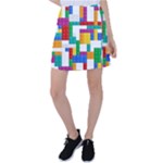 Colorful Bricks, Bricks, Colorful, Colors, Games, Lego, Rainbow Tennis Skirt