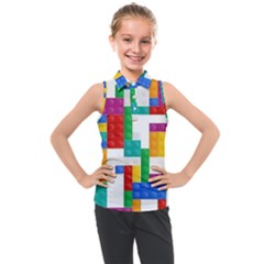 Kids  Sleeveless Polo T-Shirt 