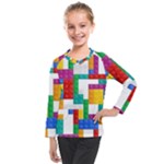 Colorful Bricks, Bricks, Colorful, Colors, Games, Lego, Rainbow Kids  Long Mesh T-Shirt