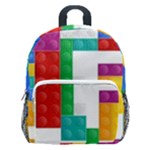 Colorful Bricks, Bricks, Colorful, Colors, Games, Lego, Rainbow Kids  Age 5-10 Lightweight School Backpack with Side Pockets