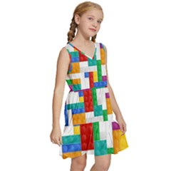 Kids  Sleeveless Tiered Mini Dress 