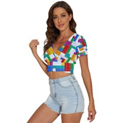 V-Neck Crop Top 