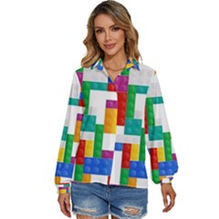 Women s Long Sleeve Button Up Shirt 