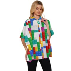 Women s Batwing Button Up Shirt 