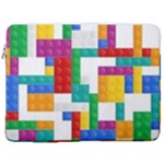 Colorful Bricks, Bricks, Colorful, Colors, Games, Lego, Rainbow 17  Vertical Laptop Sleeve Case With Pocket