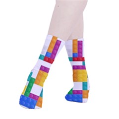 Smooth Crew Length Tube Socks 