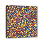 Colorful Lego Texture Lego Bricks Mini Canvas 6  x 6  (Stretched)