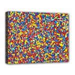 Colorful Lego Texture Lego Bricks Canvas 14  x 11  (Stretched)