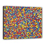 Colorful Lego Texture Lego Bricks Canvas 20  x 16  (Stretched)