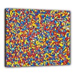 Colorful Lego Texture Lego Bricks Canvas 24  x 20  (Stretched)