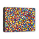 Colorful Lego Texture Lego Bricks Deluxe Canvas 16  x 12  (Stretched) 