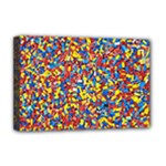 Colorful Lego Texture Lego Bricks Deluxe Canvas 18  x 12  (Stretched)