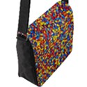 Flap Closure Messenger Bag (L) 