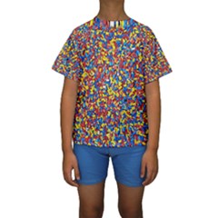 Kids  Short Sleeve Swimwear 