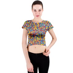 Crew Neck Crop Top 