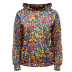 Colorful Lego Texture Lego Bricks Women s Pullover Hoodie