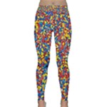 Colorful Lego Texture Lego Bricks Classic Yoga Leggings