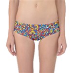 Colorful Lego Texture Lego Bricks Classic Bikini Bottoms