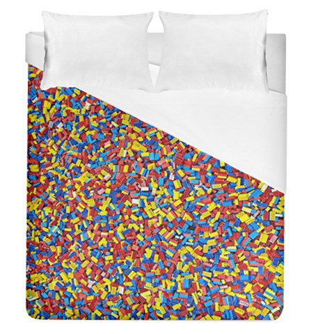 Colorful Lego Texture Lego Bricks Duvet Cover (Queen Size) from ArtsNow.com