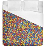 Colorful Lego Texture Lego Bricks Duvet Cover (King Size)