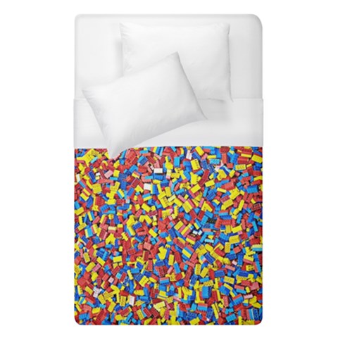 Colorful Lego Texture Lego Bricks Duvet Cover (Single Size) from ArtsNow.com