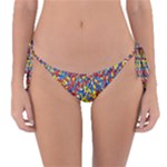 Colorful Lego Texture Lego Bricks Reversible Bikini Bottoms