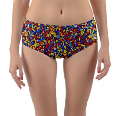 Reversible Mid-Waist Bikini Bottoms 