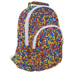 Rounded Multi Pocket Backpack 