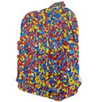 Colorful Lego Texture Lego Bricks Classic Backpack