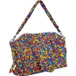 Colorful Lego Texture Lego Bricks Canvas Crossbody Bag