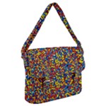 Colorful Lego Texture Lego Bricks Buckle Messenger Bag